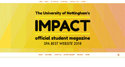 Desktop Screenshot of impactnottingham.com